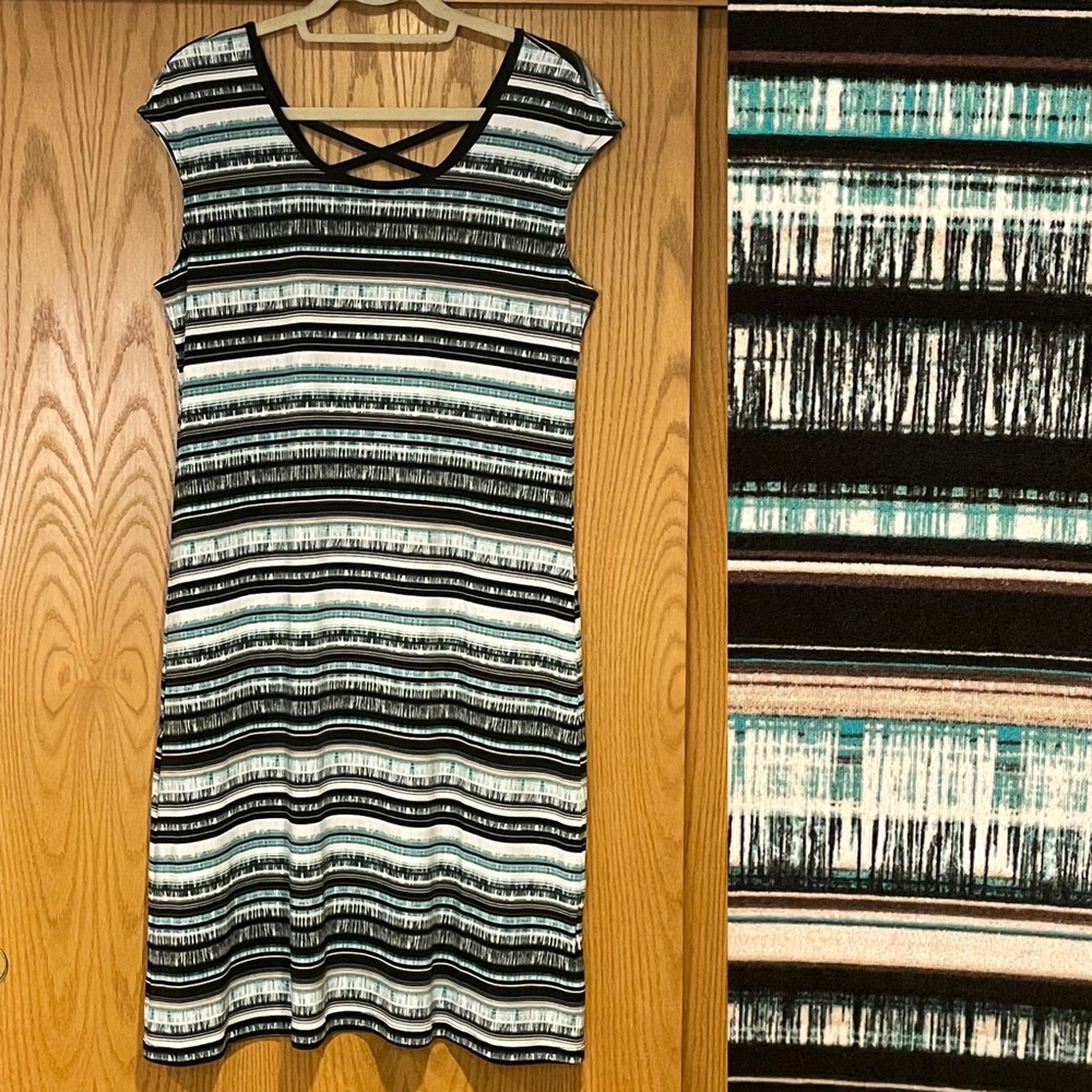 Christopher & Banks cap sleeve dress, Sz M